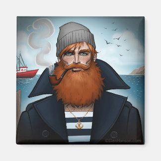 "Sailor" Magnet av Glen Hanson