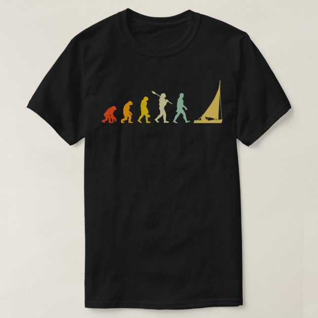 Sailor Manar Evolution Sailing Gift Idea T Shirt (Design framsida)