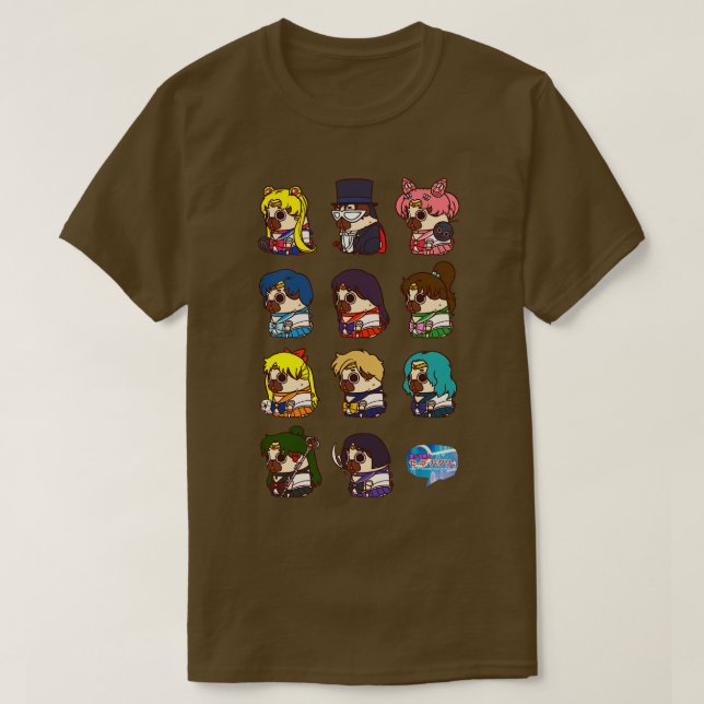 Sailor Måne Puglie T Shirt (Design framsida)