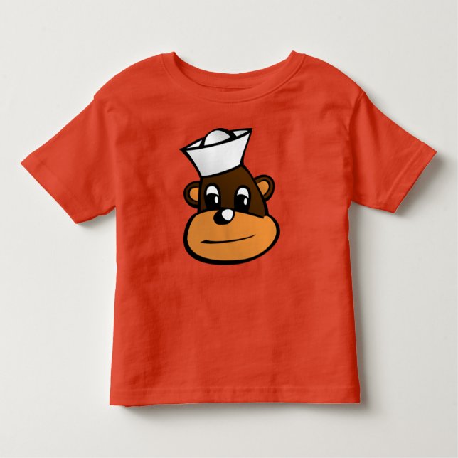 Sailor Monkey T Shirt (Framsida)
