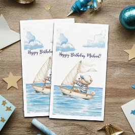 Sailor Nalle Birthday Pappersservett