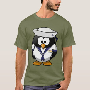 Sailor Penguin with Gay björn Pride Motifs - Shirt T-shirt