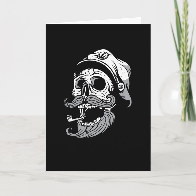 Sailor Skull Kort (Framsida)
