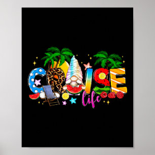 Sailor Tomte Kryssningsliv Sommarlov Strand Boa Poster