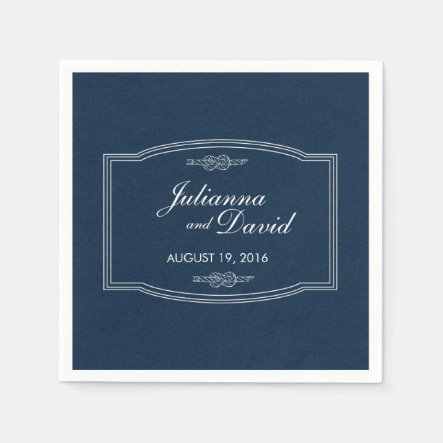 Sailors Knot Cocktail Napkins Pappersservett (Framsidan)
