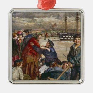 Sailors Sweethearts and Wives (av John Lee) Julgransprydnad Metall