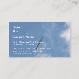 Sailplane Visitkort