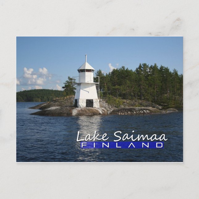 Saimaa Lighthouse Vykort (Framsida)