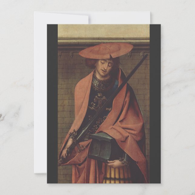 Saint Adrian Martyr Julkort (Framsida)