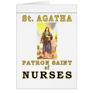 SAINT AGATHA HÄLSNINGSKORT