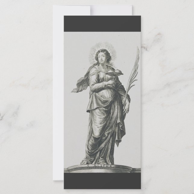 Saint Agatha of Sicily (Framsida)