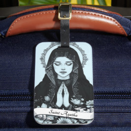 Saint Agatha of Sicily Patron of Nurses Bagagebricka