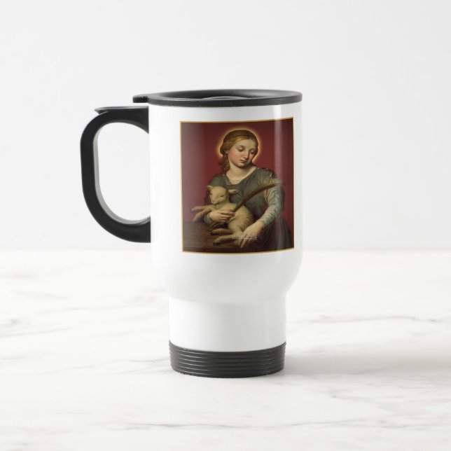 Saint Agnes i Rom Resemugg (Vänster)