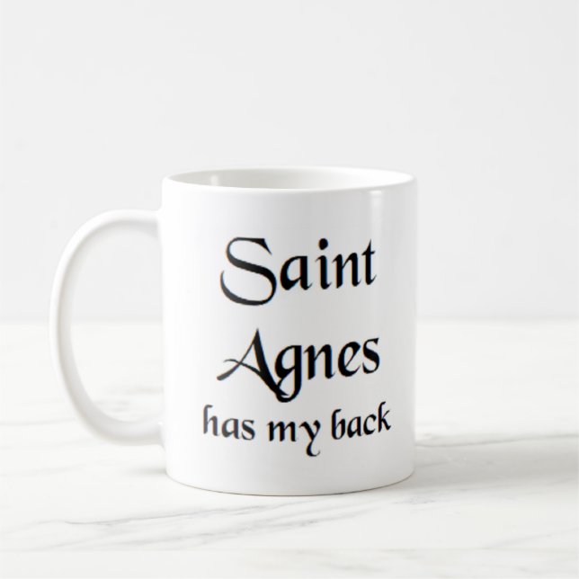 Saint agnes kaffe mugg (Vänster)