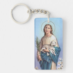 Saint Agnes Nyckelring