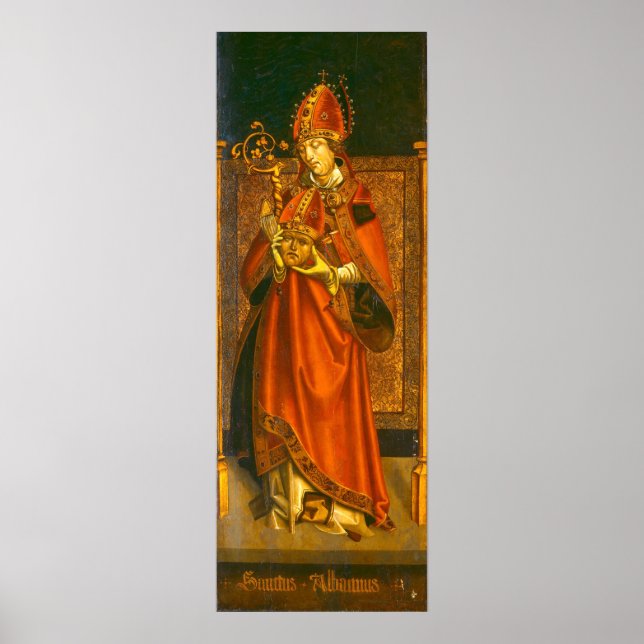 Saint Alban - Tyrolean German Fine Art Poster (Framsidan)