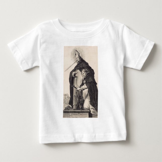 Saint Albert den Underbara och saint Thomas Aquina T Shirt (Framsida)
