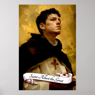 Saint Albert Underbaren Poster
