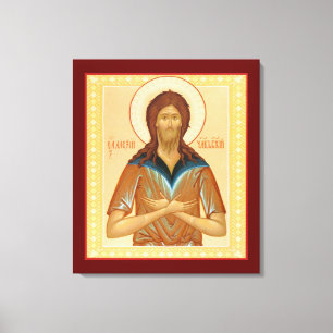 Saint Alexius Canvastryck
