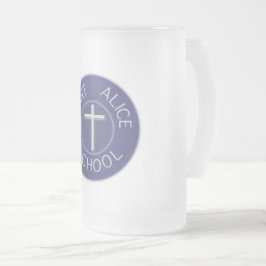 Saint Alice School Traditional Patch Frostat Ölglas