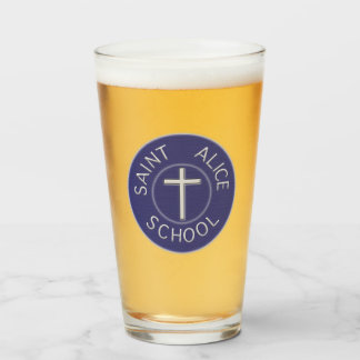 Saint Alice School Traditional Patch Glaskopp