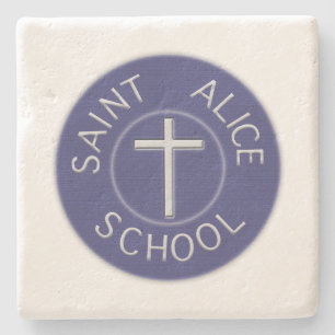 Saint Alice School Traditional Patch Stenunderlägg