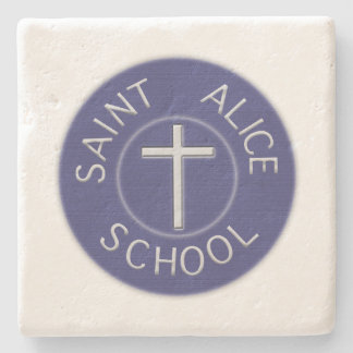 Saint Alice School Traditional Patch Stenunderlägg
