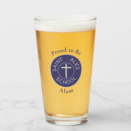Saint Alice Traditional Patch Proud to BE Alum Glaskopp