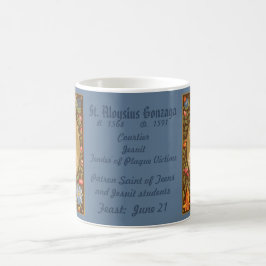 Saint Aloysius Gonzaga (PM 01) Kaffe Mugg 2a