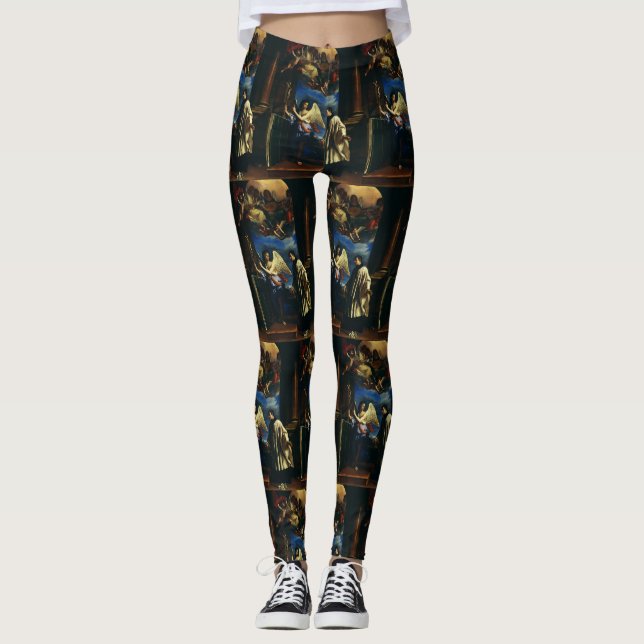 Saint Aloysius Luigi Gonzaga Leggings (Framsida)