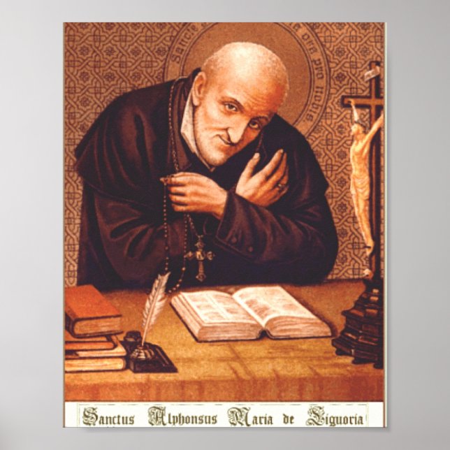 Saint Alphonsus Liguori Poster (Framsidan)