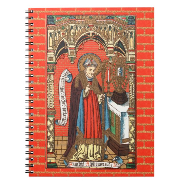 Saint Alphonsus Liguori (SAU 039) Anteckningsbok (Framsidan)