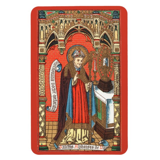 Saint Alphonsus Liguori (SAU 039) Magnet (Vertikal)