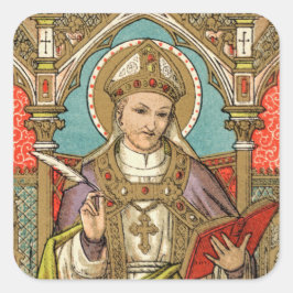 Saint Alphonsus Liguori (VVP 005) Fyrkantigt Klistermärke