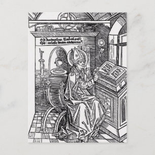 Saint Ambrose i Milano Vykort