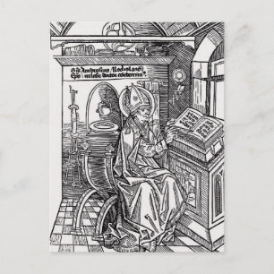 Saint Ambrose i Milano Vykort