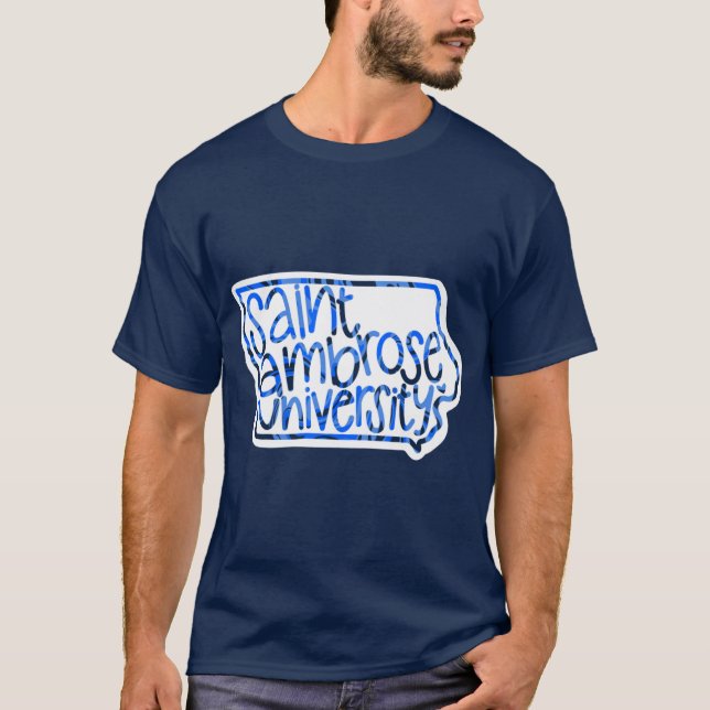 Saint Ambrose Universitet T Shirt (Framsida)