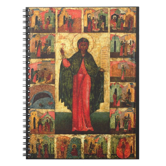 Saint Anastasia Virgin och martyr Anteckningsbok (Framsidan)