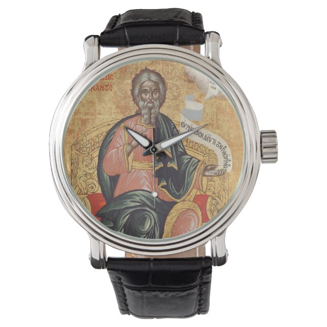 Saint Andrew den ortodoxa ikonen Apostle Armbandsur (Framsida)