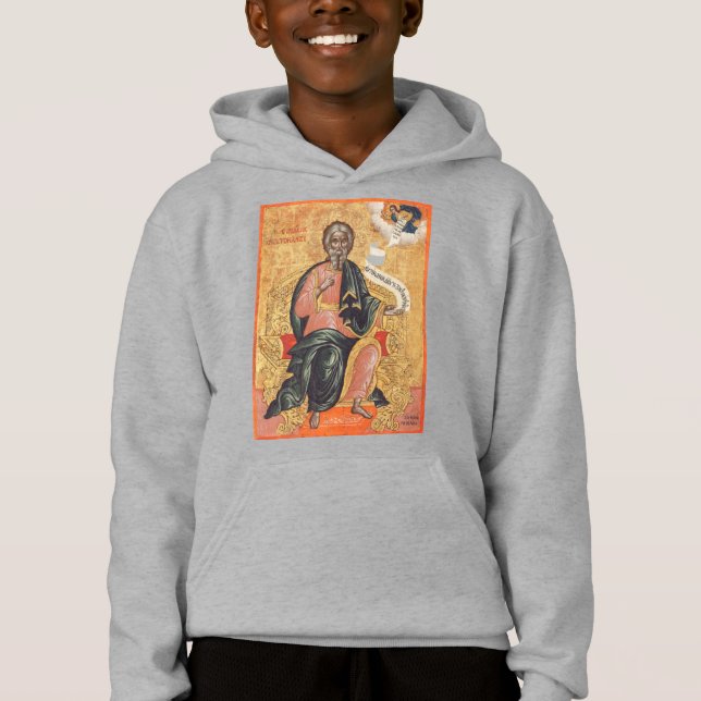 Saint Andrew den ortodoxa ikonen Apostle T Shirt (Framsida)