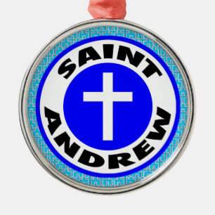 Saint Andrew Julgransprydnad Metall
