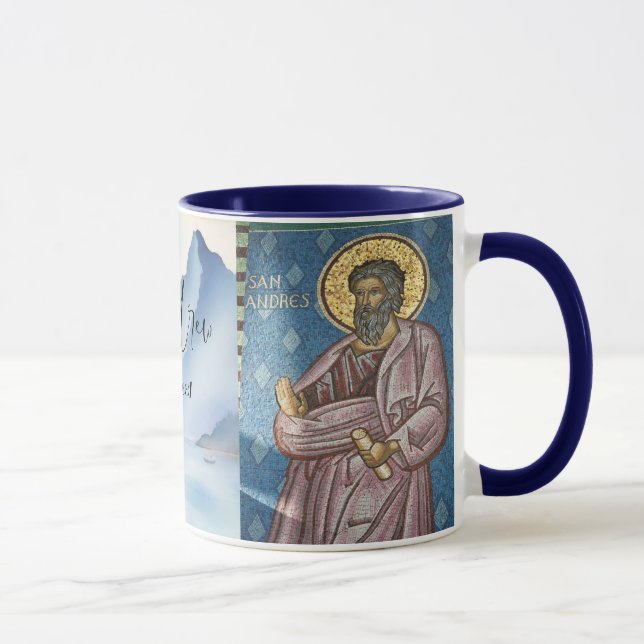 Saint Andrew, katolska Saint Coffee Mugg (Höger)