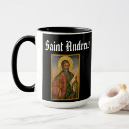 SAINT ANDREW Patron of Scotland Mugg