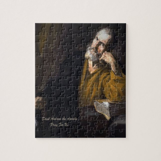 Saint Andrew The Apostle Pussel (Vertikal)