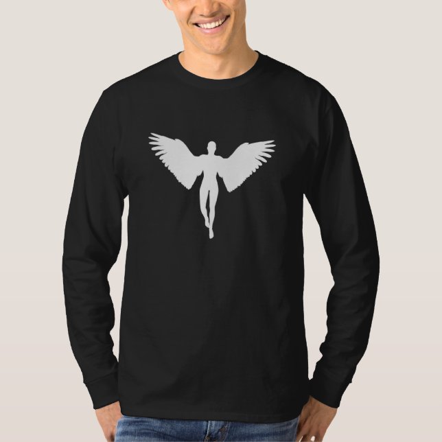 Saint Angel Archangel Traditional Catholic Prayer T Shirt (Framsida)