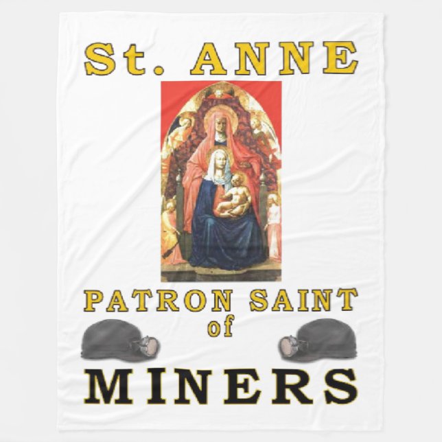 SAINT ANNE FLEECEFILT (Framsidan)