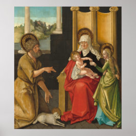 Saint Anne - Hans Baldung Grien Fine Art Poster