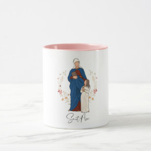 Saint Anne, katolska kaffet Mugg