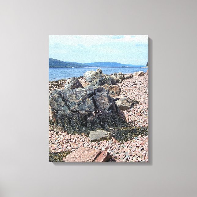 Saint Anne's Bay, Cape Breton, Nova Scotia Canvas (Framsida)