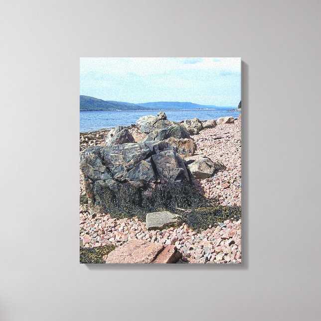 Saint Anne's Bay, Cape Breton, Nova Scotia Canvas (Framsida)
